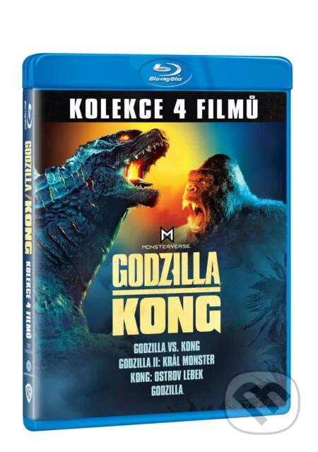 Godzilla a Kong kolekce Blu-ray