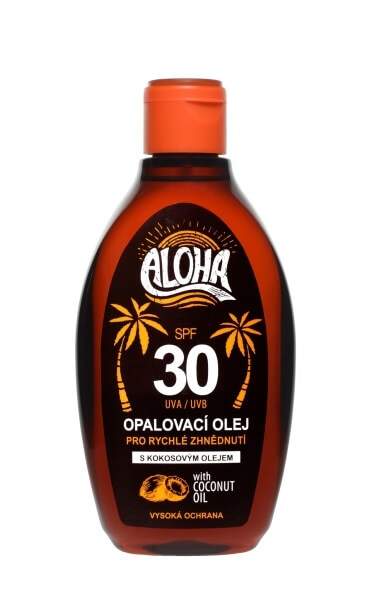 Vivaco Sun Aloha bronz opalovací olej OF30 200 ml