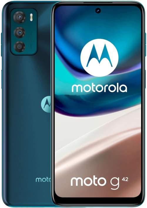 Motorola Moto G42 Dual SIM Barva: Atlantic Green, Paměť: 4GB/64GB