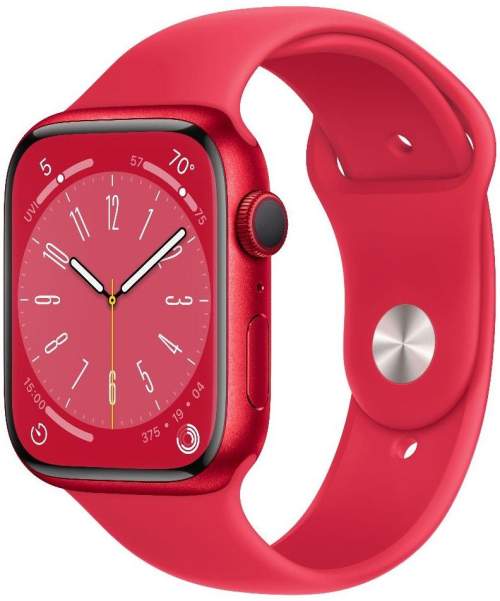 Apple Watch Series 8 GPS+Cellular 45mm barva Red Aluminium Case / Sport Band Red