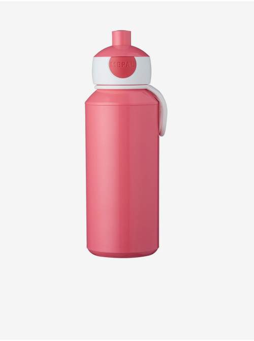 Růžová láhev na vodu Rosti Mepal Pop-Up, 400 ml