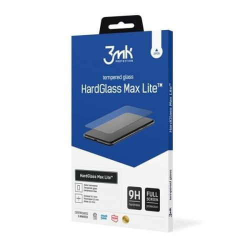 Tvrzené sklo 3mk HardGlass Max Lite pro Xiaomi 13, černá