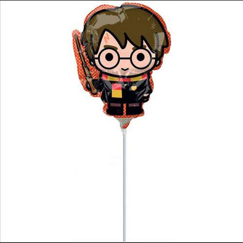 Amscan Balónky na tyčku - Harry Potter - postava 23cm - 5 ks