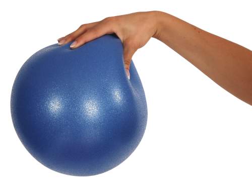 MVS, Gym overball, modrá Rozměr: 25-27 cm 04-010103