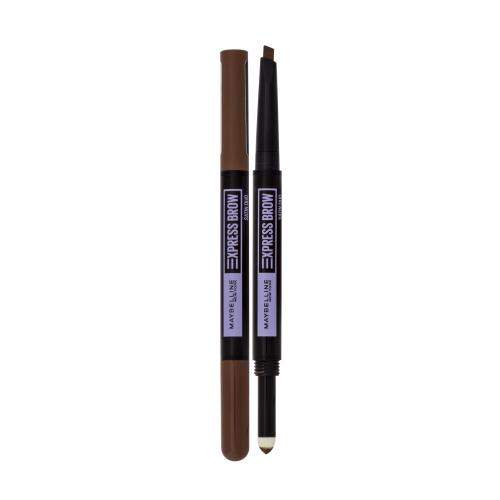 Maybelline Express Brow Satin Duo tužka a pudr na obočí 2v1 0,71 g odstín Medium Brown