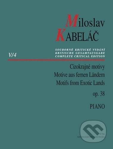 Cizokrajné motivy op. 38 - Kabeláč Miloslav
