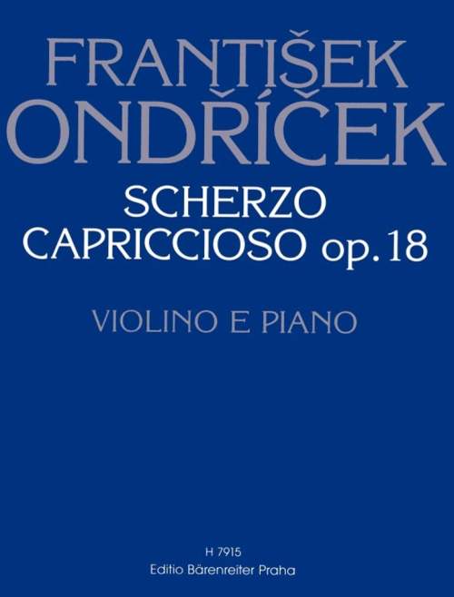 Scherzo capriccioso op. 18 - Ondříček František