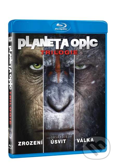 Různí interpreti – Planeta opic trilogie Blu-ray