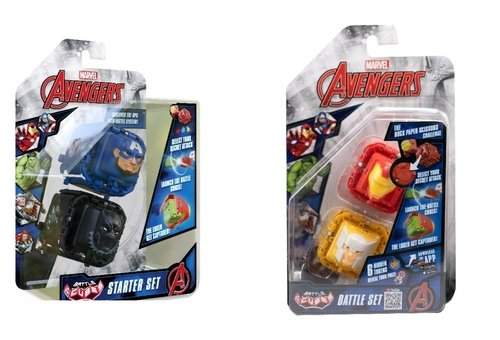 Battle Cubes Avengers - Captain America VS Black Panther