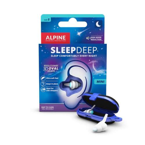 Alpine SleepDeep vel.S špunty do uší na spaní