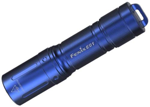 Baterka Fenix E01 V2.0 blue Barva: modrá