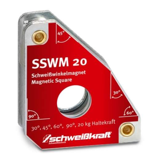 Schweisskraft Permanentní svařovací úhlový magnet sswm 20 1790070