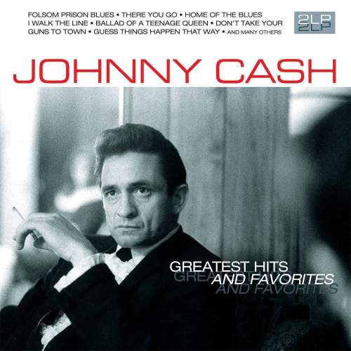 CASH, JOHNNY - GREATEST HITS AND FAVORITES (2 LP / vinyl)