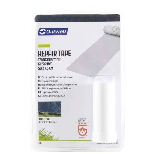 Samolepící záplaty Outwell Repair Tape Clear Barva: bílá