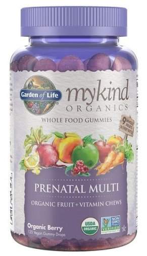 Garden of life Mykind Organics Multi Gummies - Prenatální - z organického ovoce