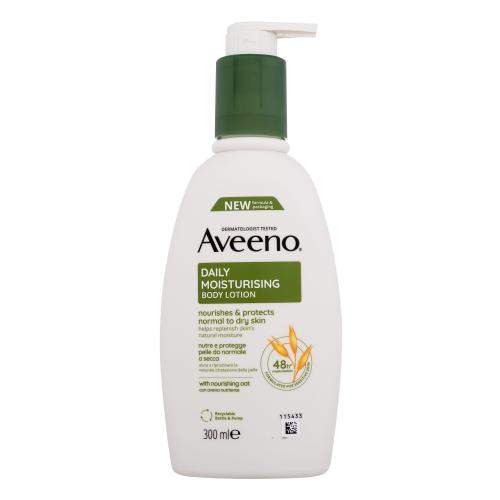 Aveeno Daily Moisturising Body Lotion vyživující a ochranné tělové mléko pro normální až suchou pokožku 300 ml pro ženy