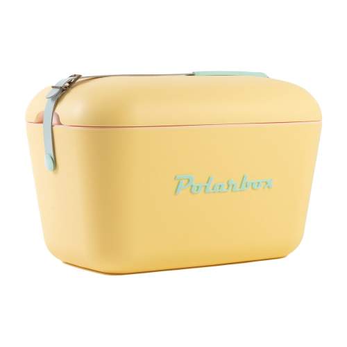 Chladící box POLARBOX 20 l žlutý s popruhem pop PLB20/A/VPOP