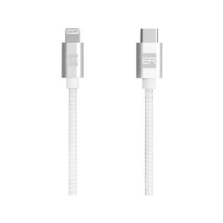 ER POWER – USB-C/Lightning kabel 1,2 m - bílý