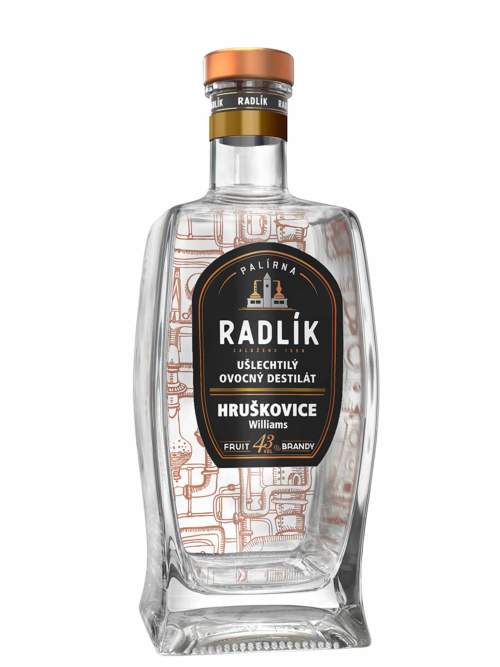 Palírna Radlík Hruškovice Williams 45% 0,5L | E-shop