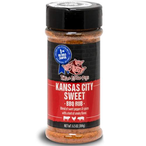 BBQ koření Kansas City Sweet BBQ Rub 184g