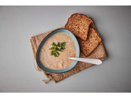 DailyMix Proteinová polévka s nudličkami z červené čočky | 7 porcí, 252 g