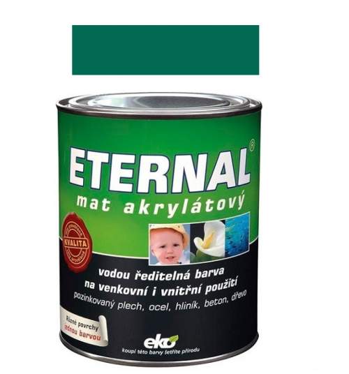 ETERNAL mat akrylátový 0,7 kg tmavě zelená 022