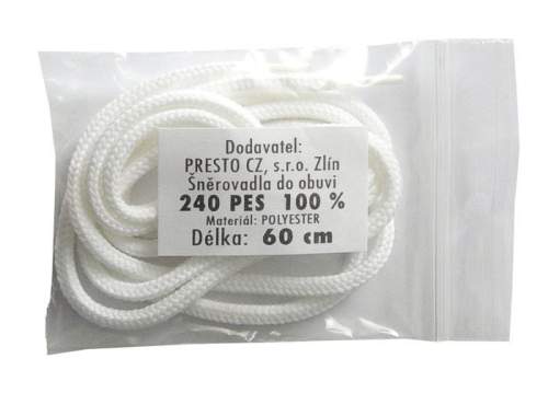 Dr. Grepl 240 PES kulatá tenká 50 cm bílá