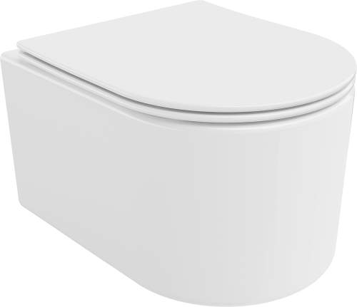 MEXEN/S Sofia Závěsná WC mísa včetně sedátka s slow-slim, duroplast, bílá 30540300