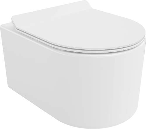 MEXEN/S Sofia Závěsná WC mísa včetně sedátka s slow-slim, duroplast, bílá 30540100