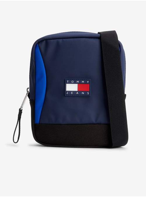 Tmavě modrá pánská taška přes rameno Tommy Jeans Logo Reporter - Pánské