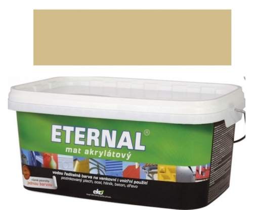 ETERNAL mat akrylátový 5 kg světle hnědý 019