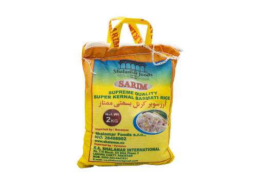 Shalamar Foods Rýže Basmati výběrová, 2 kg / 5 kg, Sarim 2 kg
