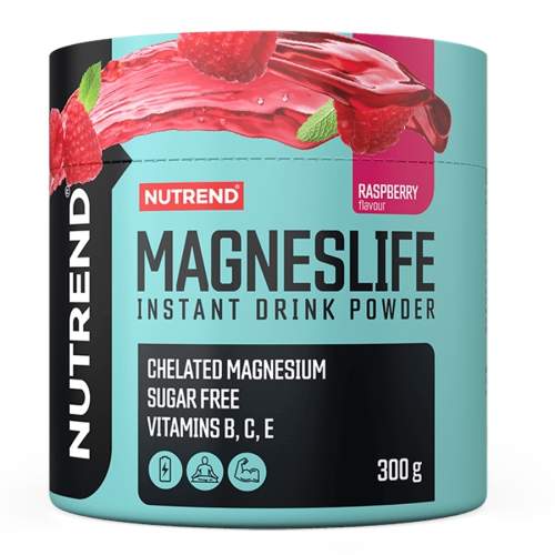 Nutrend magneslife instant drink powder 300 g - malina