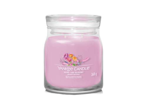 Yankee Candle Aromatická svíčka Signature sklo střední Hand Tied Blooms 368 g