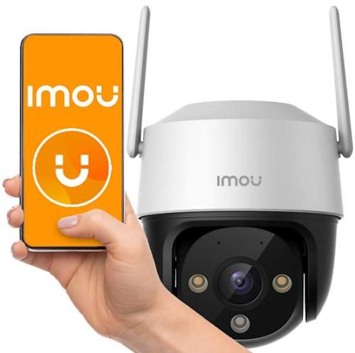 Imou IP kamera Cruiser SE+ 4MP/ PTZ/ Wi-Fi/ 4Mpix/ IP66/ objektiv 3,6mm/ 16x dig. zoom/ H.265/ IR až 30m/ repro/ CZ app, IPC-S41FEP