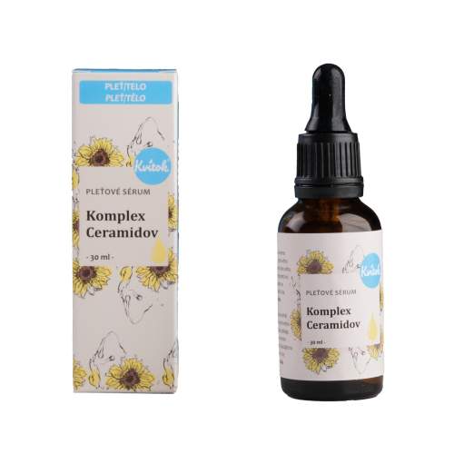 Kvitok Pleťové sérum - Komplex ceramidů (30 ml) - obnovuje ochranný film pleti