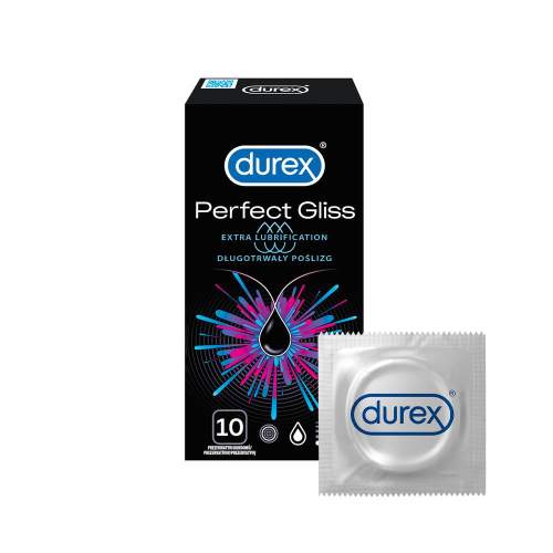 Durex kondomy Perfect Gliss 10 ks