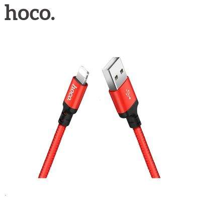 Datový a nabíjecí kabel Hoco USB/Lightning (2m) (Red and Black)