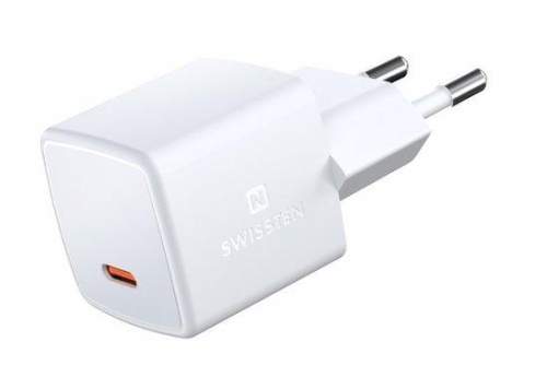 SWISSTEN MINI GaN TRAVEL CHARGER USB-C 33W POWER DELIVERY