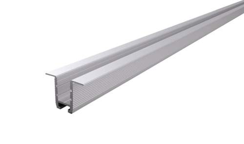Reprofil sádrokartonový-profil stěna-strop ET-03-10 stříbrná elox 3000 mm - LIGHT IMPRESSIONS