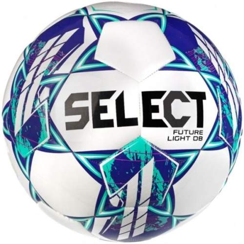 SELECT Fotbalový míč FB Future Light DB bílá/modrá 3