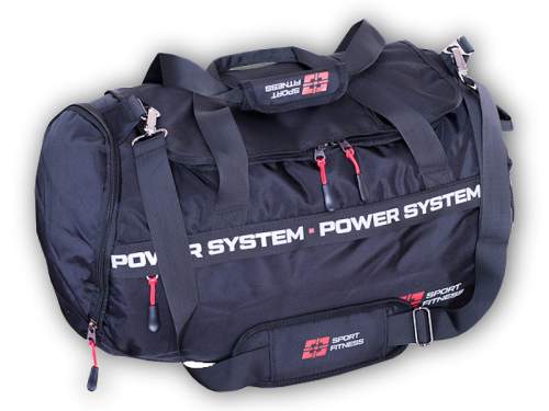 Power system gym bag dynamic černá/červená