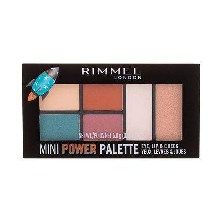 Rimmel London Mini Power Palette 6,8 g konturovací paletka pro ženy 004 Pioneer