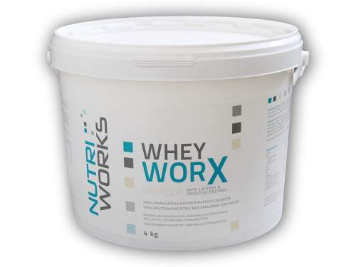 Nutri Works Whey Worx Varianta: 4000g-vanilka
