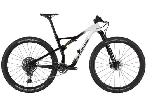Celoodpružené horské kolo Cannondale Scalpel Hi-MOD 1 white M