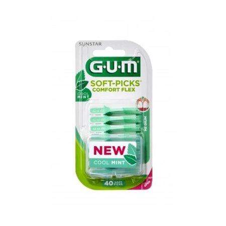 GUM Gumové mezizubní kartáčky SoftPicks Comfort Flex Mint 40 ks
