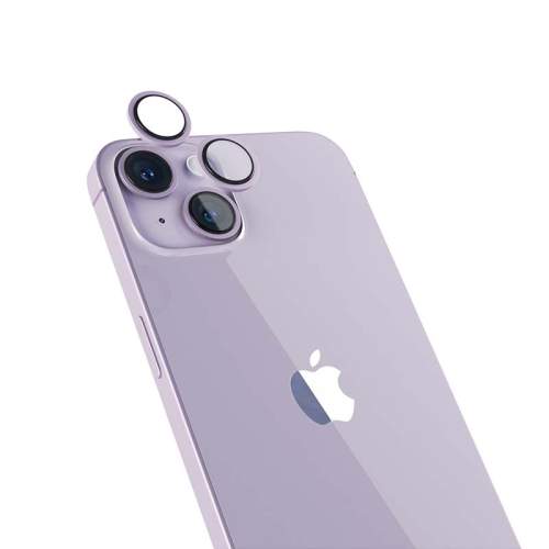 EPICO ochranná sklíčka na čočky kamery Apple iPhone 14 / 14 Plus fialová
