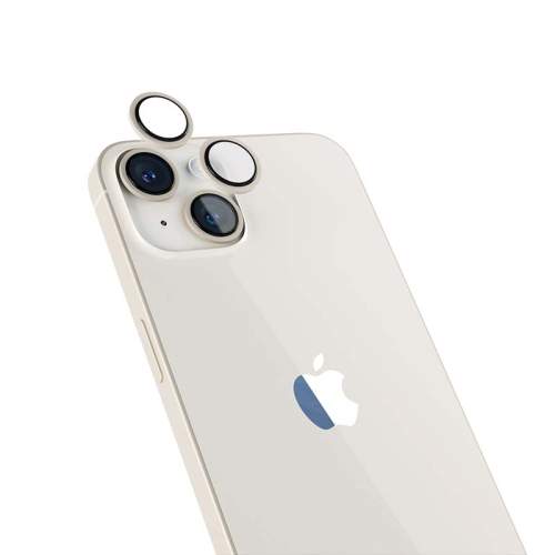 EPICO ochranná sklíčka na čočky kamery Apple iPhone 14 / 14 Plus hvězdně bílá