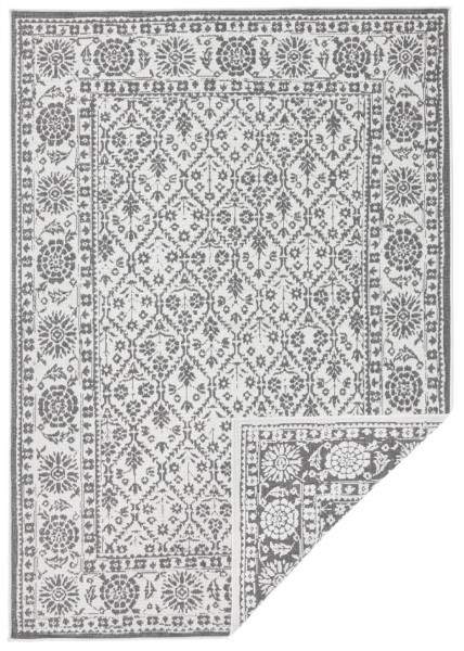 NORTHRUGS - Hanse Home koberce Kusový koberec Twin-Wendeteppiche 103116 grau creme Rozměry koberců: 80x150