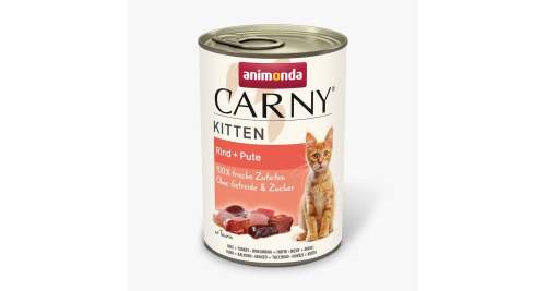 animonda Carny Kitten hovězí + krůtí maso 24× 400 g